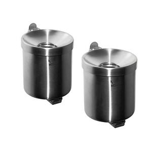 TKG Rondo junior Wandaschenbecher Edelstahl, 2 St.