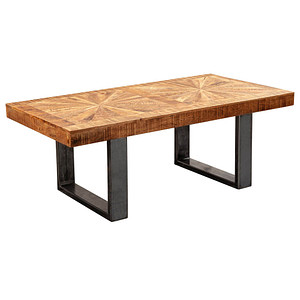 WOHNLING Couchtisch rechteckig Massivholz mango 105,0 x 55,0 x 40,0 cm, 1 St.