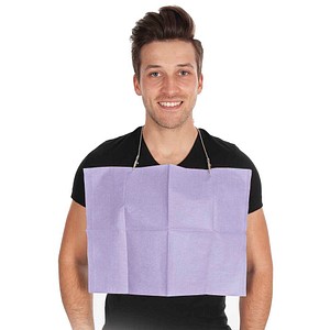 HYGOSTAR Patientenservietten lila 2-lagig 46,0 x 33,0 cm, 125 St.