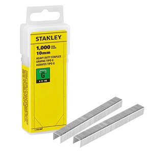 STANLEY Tackerklammern Typ G 10 mm, 1.000 St.