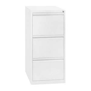 Gürkan Hängeregistraturschrank verkehrsweiß 3 Schubladen 40,0 x 62,0 x 101,0 cm, 1 St.