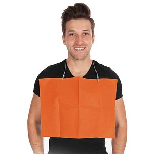 HYGOSTAR Patientenservietten orange 2-lagig 46,0 x 33,0 cm, 125 St.