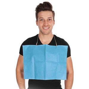 HYGOSTAR Patientenservietten hellblau 2-lagig 46,0 x 33,0 cm, 125 St.