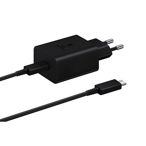 SAMSUNG Ladekabel mit Adapter schwarz, 45 Watt