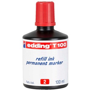 edding Nachfülltusche T100 rot