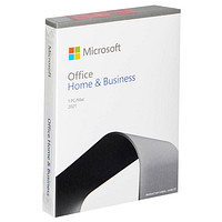 Microsoft Office Home & Business 2021 Office-Paket Vollversion (PKC)