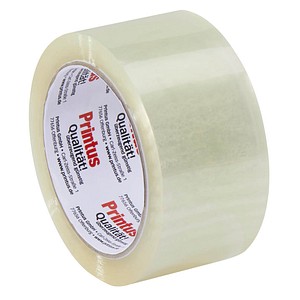 Printus Packband transparent 50,0 mm x 66,0 m 1 Rolle