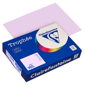 Clairefontaine Kopierpapier Trophée lila DIN A4 160 g/qm 250 Blatt