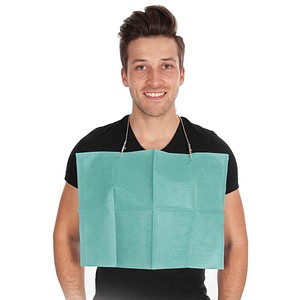 HYGOSTAR Patientenservietten grün 2-lagig 46,0 x 33,0 cm, 125 St.