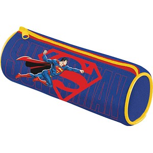 maped Schlampermäppchen SUPERMAN blau mit Superman-Design, 21,0 x 6,5 cm