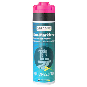 STANGER Bau-Markierer Markierungsspray neonpink 500,0 ml, 1 St.