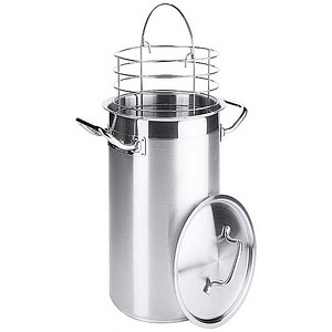 contacto Spargeltopf silber 5,5 l, 1 St.
