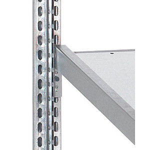 SCHULTE Trennführung für Schrägbodenregale silber 60,0 cm, 1 St.