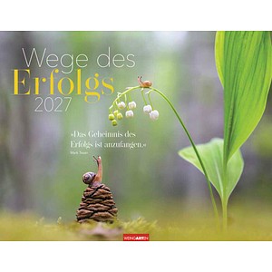 Weingarten Monats-Wandkalender Wege des Erfolgs 2027, 1 St.