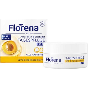 Florena Q10 & Aprikosenkernöl LSF 15 Gesichtscreme 50,0 ml