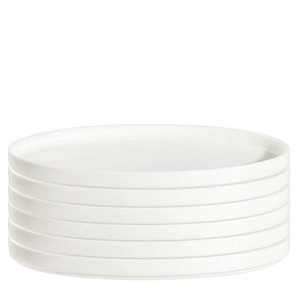 ID Fine Teller Stolt oval weiß 32,0 cm, 6 St.