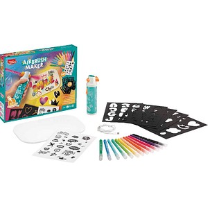 Maped® Creativ Airbrushset für Kinder AIRBRUSH MAKER farbsortiert