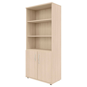fm Regalschrank Basic, 4260761570754 akazie 80,0 x 44,2 x 185,1 cm, 1 St.