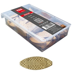 TOX BISCUIT WOOD 094900200 Flachdübel, 100-teilig