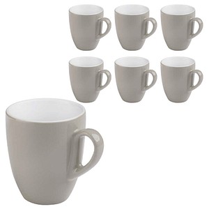 APS Kaffeetassen SNUG grau 0,33 l, 6 St.