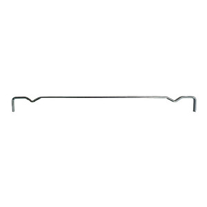 SCHULTE Trennführung für Schrägbodenregale silber 80,0 cm, 1 St.