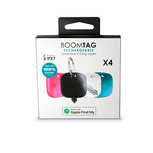 BOOMPODS BOOMTAG 4er-Pack  Bluetooth-Tracker, 4 St.