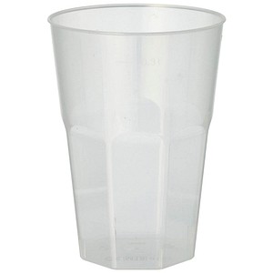 STARPAK Mehrweg-Trinkbecher transparent 0,3 l, 30 St.