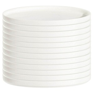 ID Fine Teller Stolt oval weiß 26,0 cm, 12 St.