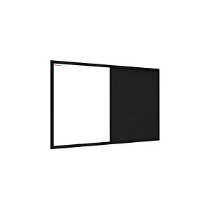 ALLboards Whiteboard-Pinnwand 60,0 x 40,0 cm Textil schwarz
