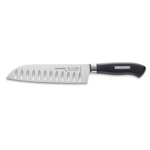 DICK Santokumesser Active Cut silber, schwarz, Klinge: 18,0 cm, 1 St.