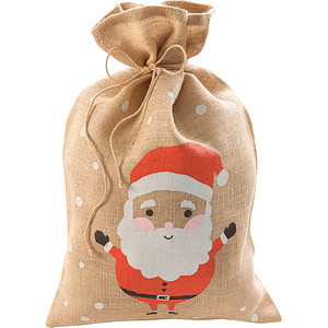folia Nikolausbeutel Weihnachtsmann groß 35,0 x 50,0 cm, 1 St.