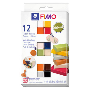 STAEDTLER Modelliermasse FIMO® soft Natural mehrfarbig
