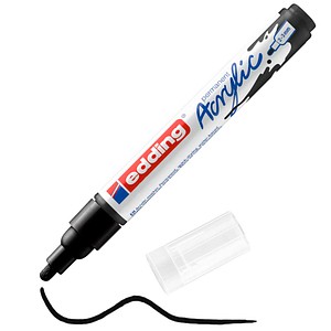 edding 5100 Acrylstift schwarz 2,0 - 3,0 mm, 1 St.