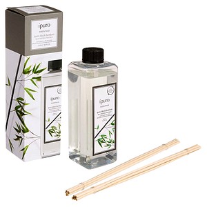 ipuro Raumduft-Nachfüller ESSENTIALS black bamboo herb 500 ml, 1 St.