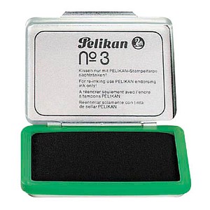 Pelikan Stempelkissen Nr. 3 grün 7,0 x 5,0 cm, 1 St.