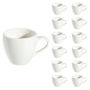 ID Fine Espressotasse Transparent Alzar weiß 0,08 l, 12 St.