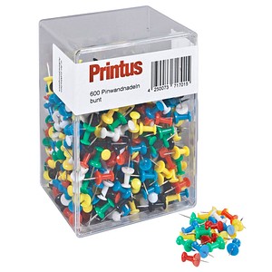 Printus Pinnnadeln farbsortiert, 600 St.