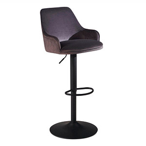 WOHNLING Barhocker WL7.006 grau, 1 St.