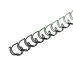 LMG Drahtbinderücken schwarz für 30 Blatt, 100 St.