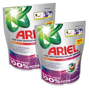 ARIEL Professional COLOR+ Waschmittel Caps, 2x43 St.