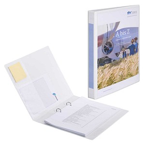 Exacompta Kreacover Ringbuch 2-Ringe weiß 3,8 cm DIN A4, 1 St.