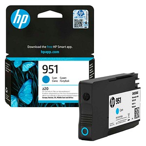 HP 951(CN050AE) cyan Druckerpatrone