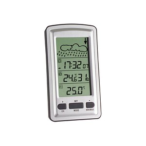 TFA® AXIS 35.1079 Wetterstation silber, 1 St.