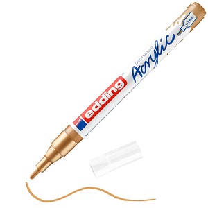 edding 5300 Acrylstift gold 1,0 - 2,0 mm, 1 St.