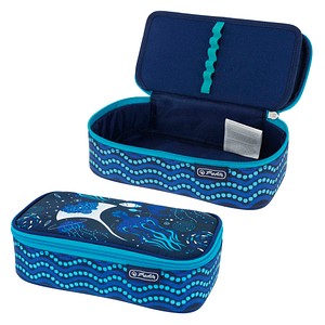 herlitz Schlampermäppchen beatBox Deep Ocean Motiv, 22,5 x 12,0 cm