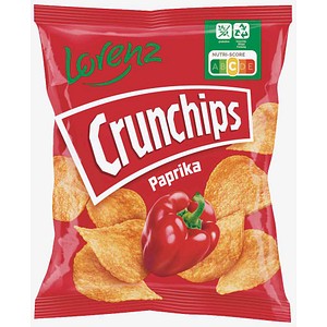 Crunchips Paprika Chips 20x 25,0 g, 20 St.