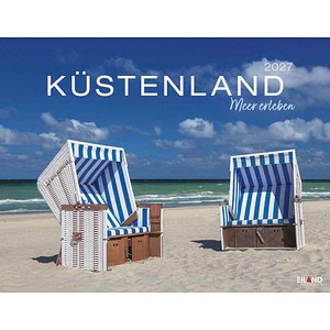 EILAND KALENDER Monats-Wandkalender Küstenland 2027, 1 St.