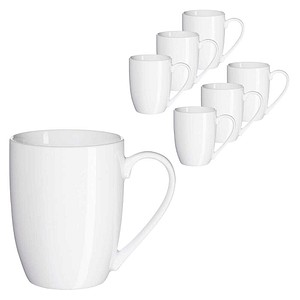 MÄSER Kaffeebecher MODESTA weiß 290,0 ml, 6 St.