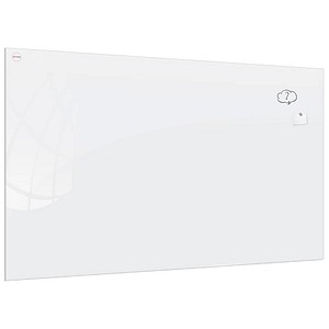 ALLboards Glas-Magnettafel Premium 200,0 x 120,0 cm perlweiß