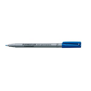 STAEDTLER Lumocolor Folienstift blau 0,6 mm non-permanent